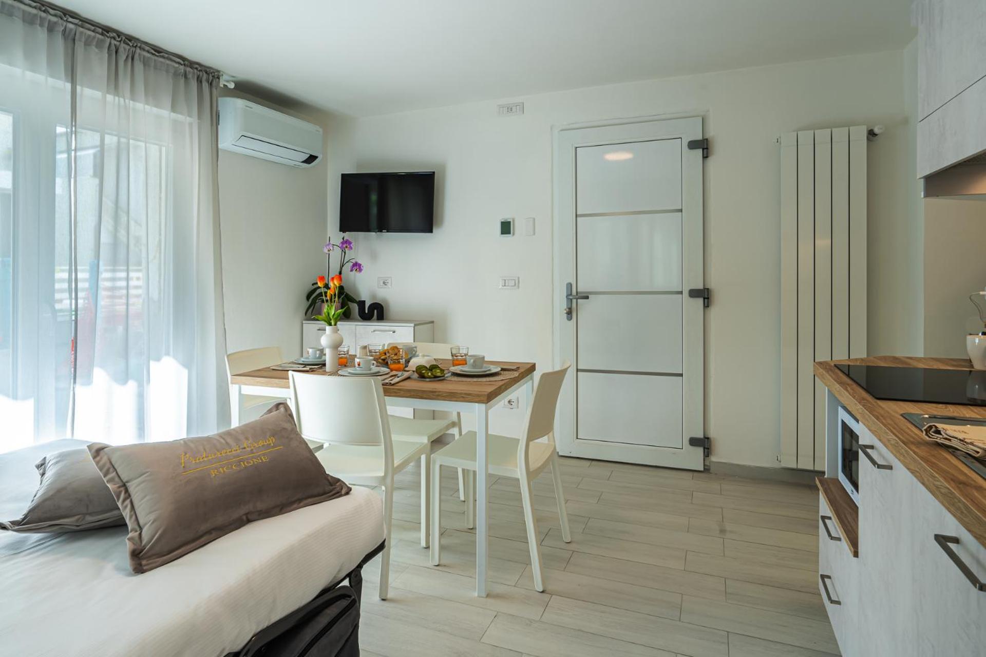 Inaugurazione 2024 - Villa Pratu Apartments A 100 Metri Dal Mare Риччоне Экстерьер фото